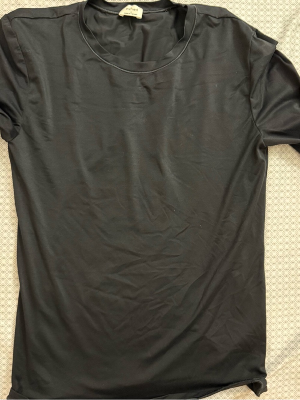 Aritzia Wilfred Black Long-Sleeve Tee - S